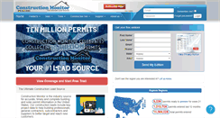 Desktop Screenshot of constructionmonitor.com